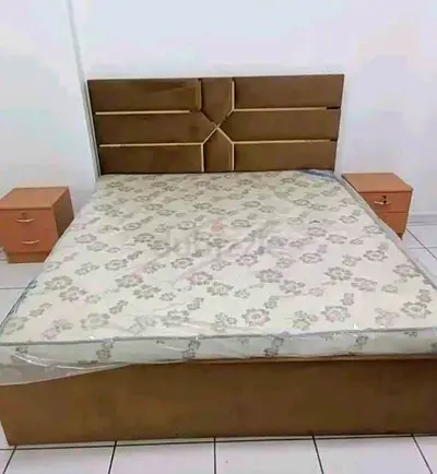 King size Bed With Mattress New For Sale