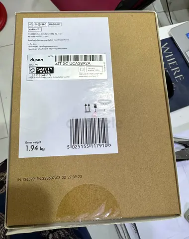 Dyson Supersonic Hair Dryer HD08 Prussian Blue