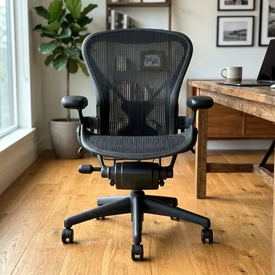 Herman Miller Aeron Office Chair - Size B, Excellent Condition in used