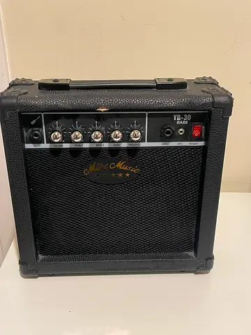 Mike Music YB-30 Bass Guitar Practice Amplifier (30W) – Perfect for Beginners