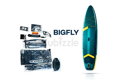Inflatable Stand Up Paddleboard (SUP) with Full Accessory Kit - Like New