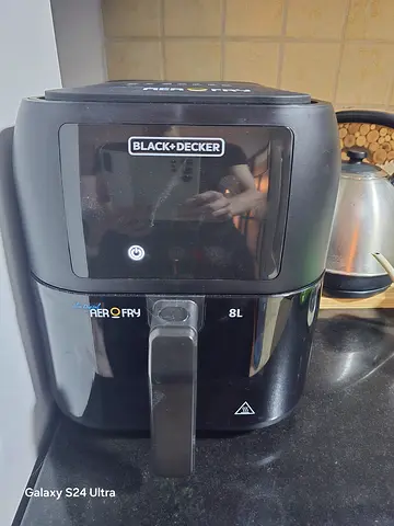 Black+Decker 1.8L Air Fryer - Good Working Condition