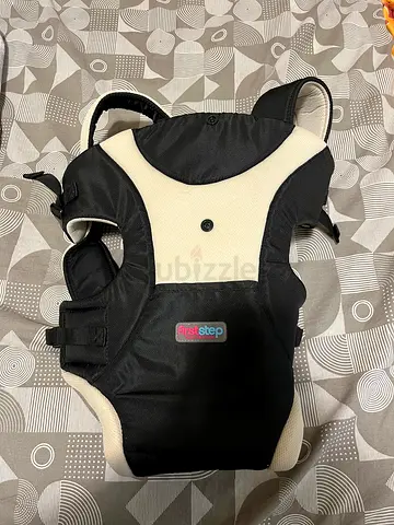 Black First Step Baby Front Carrier - Comfortable Infant Carrier