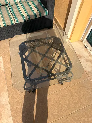 Garden furniture table