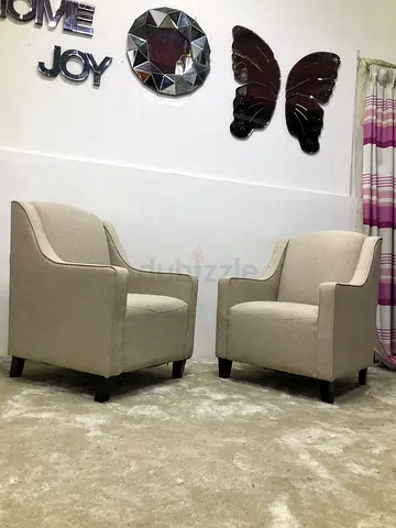 2-Fabric Arm chairs