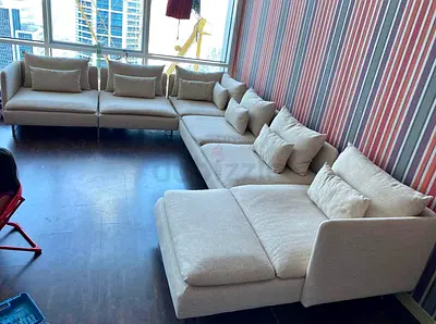 Ikea Sodhremn U Shape Sofa Beige