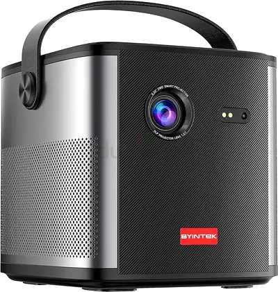 BYINTEK Portable Smart Projector - Compact LED Home Cinema full hd 500 lens