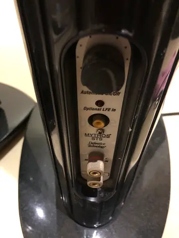 Definitive Technology Mythos STS powered floor standing speakers