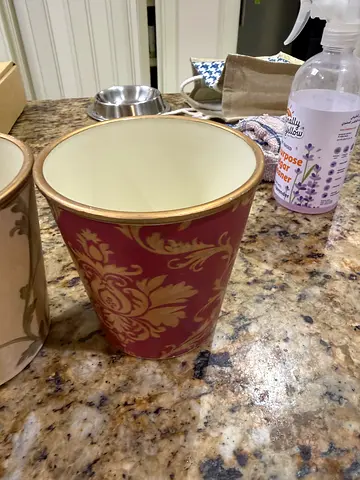Three plant pot holders. Small