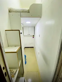 Spacious partition for single or couple OPP to NMC hospital next to Rta bus stop connecting metro