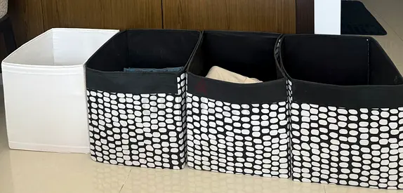 Storage boxes from IKEA