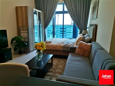استوديو مفروش بالكامل | جاهز للسكن | مع شرفة