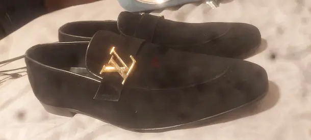 Size 48 Original LV suede black
