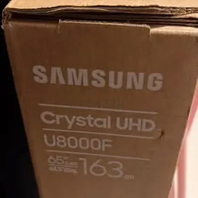 Unpacked-Brand New-65 Crystal UHD U8000F 4K Smart TV (2025)