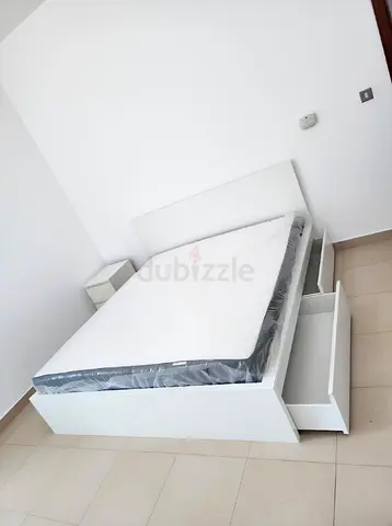 Ikea malm king bed with ikea mattress like new