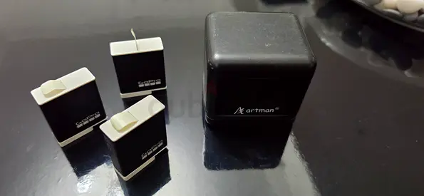3 Original GoPro Enduro Battery   Artman charger