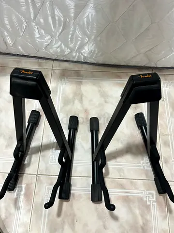Pair of Fender Guitar Stands - Foldable A-Frame Stands