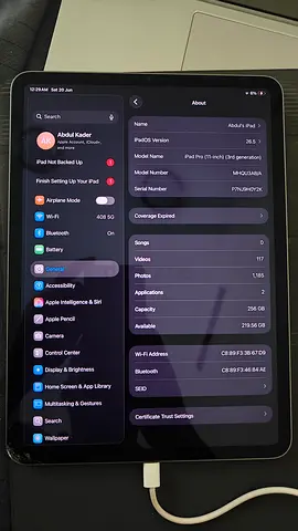iPad pro M1 11 inches