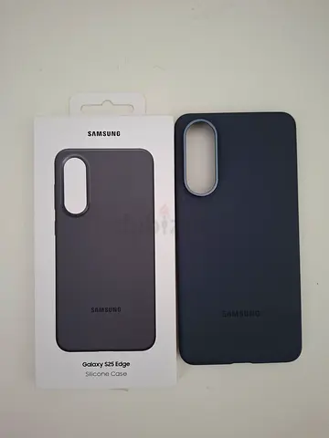Original Samsung Galaxy S25 Edge Silicone Case - Dark Gray