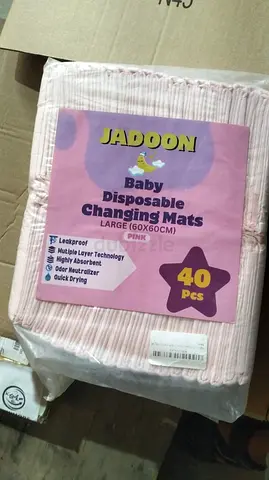 Disposable Baby Changing Mats and Underpads (S , M , L)