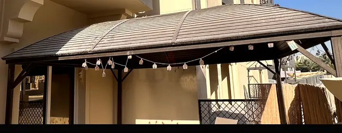 Metal Outdoor Gazebo / Pergola - Good Condition