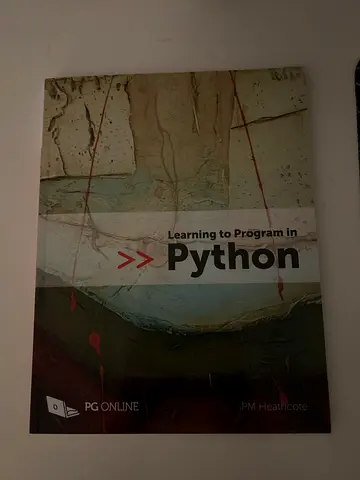 Learn python suitable for all (i)GCSE to A level/iB Computer science