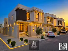 Directly Facing Sheikh Mohammed Bin Zayed Road | 5 Master Bedroom Villa in Al Zahya with Free Regist