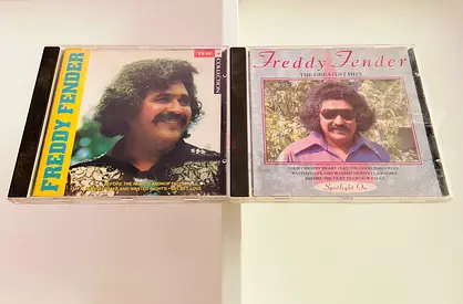 2 Freddy Fender Music CD’s