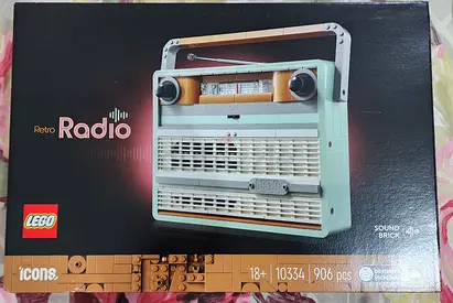 LEGO Icons Retro Radio 1950s Style Buildable Model (New/Sealed)