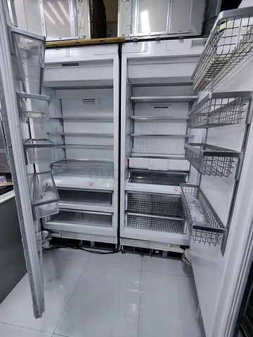 Miele built-in fridge freezer set 75cm touch screen and large fridge freezer