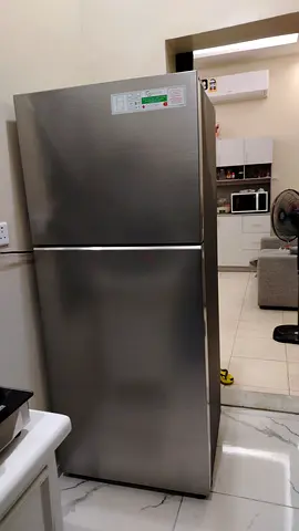 Stainless Steel Top-Freezer Refrigerator - Good Working Condition, less than one year old