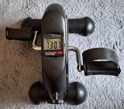Compact Under Desk Mini Exercise Bike