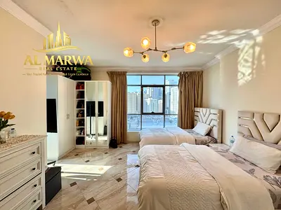 Fully Renovated 3BR || Unfurnished || 2 Car Parking Free || Two Balcony || Gym & Pool || On Dubai Border