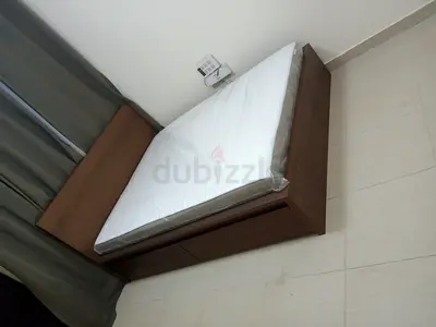 IKEA Malam king size bed 180/200cm with 2 storage drawers underneath and Ikea mattress is available