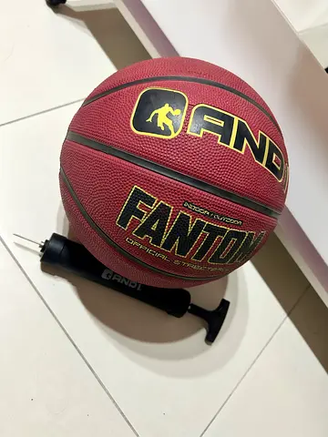 Used once FANTOM basketball with pump - good condition