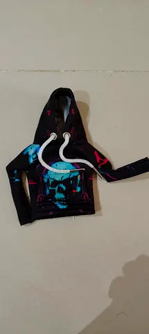Mini Skull Graphic Hoodie for Gear Shifter