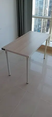 Simple white study/office tables 120 x 60 and 100 x 60