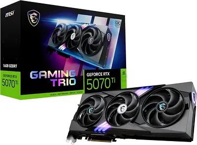 MSI Gaming X Trio RTX 5070TI 16GB OC Edition Graphics Card (BRAND NEW)