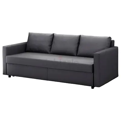 Gray 3-Seater Sofa - Comfortable Modern Design