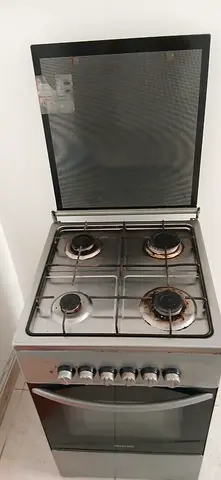 Used 4-Burner Gas Cooker with Oven - Good Working Condition