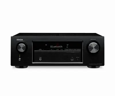 Denon stereo AV receiver X-520BT 5.2  With 2tower speaker
1 central speaker
2 surround speaker