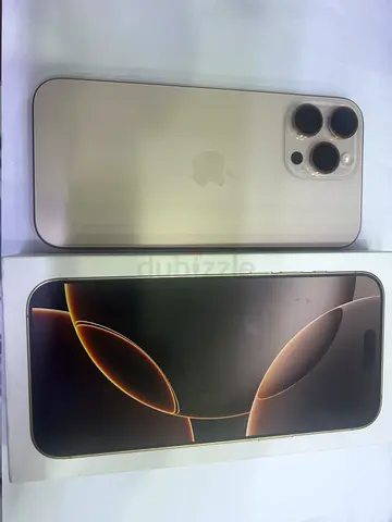 iPhone 16 Pro Max 256GB - Desert gold (With Box) 92% TDRA
