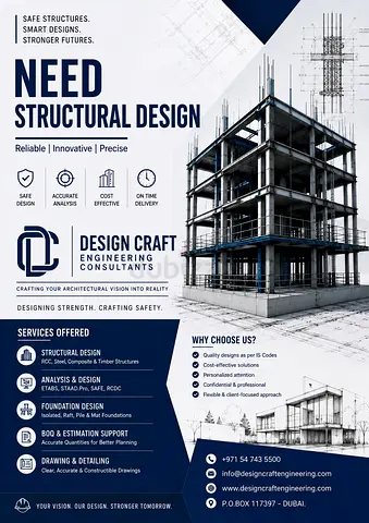 Freelance structural design services