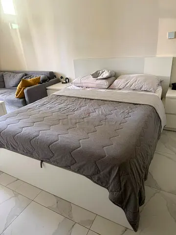 Ikea Queen size bed with mattress available in perfect condition