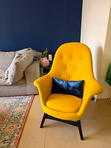 Yellow Accent  Chair