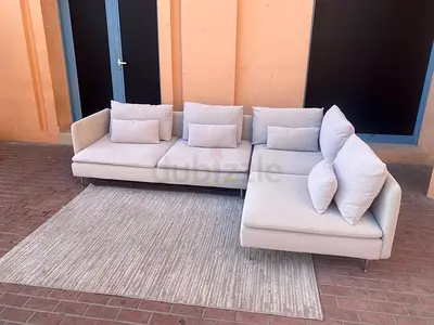Ikea Sodhremn Corner Sofa Beige
