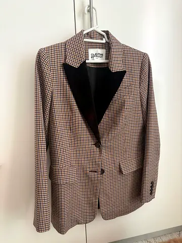 Claudie Pierlot checked blazer - size S/M, excellent condition. Used couple of times