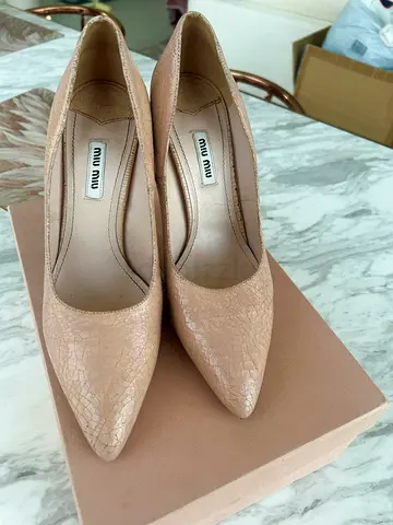 Miu Miu original Nude shoes size 40