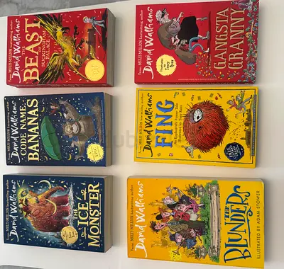 David Williams books- set of nine
