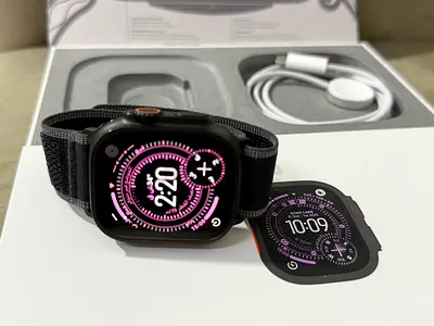 Apple Watch Ultra 3 49mm Black Ti Black/Charcoal TDRA